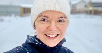 Маричка Падалко - Маричка Падалко босиком станцевала на снегу: "Мам, ты сумасшедшая" - tsn.ua
