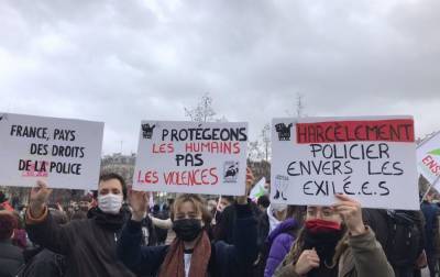 Во Франции - Во Франции на акциях протеста задержали 35 человек - rbc.ua - Франция - Париж