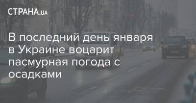 Наталья Диденко - В последний день января в Украине воцарит пасмурная погода с осадками - strana.ua - Закарпатская обл.