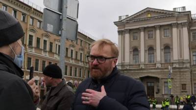 Владимир Колокольцев - Алексей Навальный - Виталий Милонов - «По тысяче долларов за каждого». Милонов рассказал о спонсорах беспорядков - polit.info - Москва - Петербург
