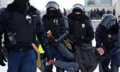 Константин Фомин - В России на акциях протеста задержано рекордное количество людей - real-vin.com - Киев