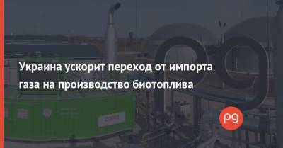 Украина ускорит переход от импорта газа на производство биотоплива - thepage.ua