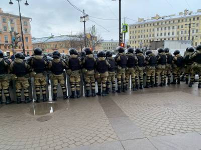В Петербурге арестовали и оштрафовали первых участников акции 31 января - neva.today - Санкт-Петербург