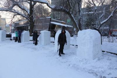 Томские мастера поборются за победу в конкурсе снежных скульптур - tomsk.mk.ru - Санкт-Петербург - Сочи - Новосибирск - Барнаул - Красноярск - Омск - Томск