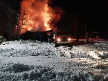 В Сокольском районе в своем доме сгорел одинокий пенсионер - vologda-poisk.ru - Вологодская обл. - район Сокольский