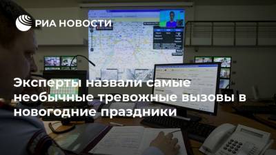 Деды Морозов - Эксперты назвали самые необычные тревожные вызовы в новогодние праздники - ria.ru - Москва - Россия