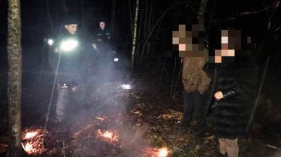 В Добрушском районе в лесу потерялись двое человек - их нашли спасатели - belta.by - Минск - Гомель - район Добрушский