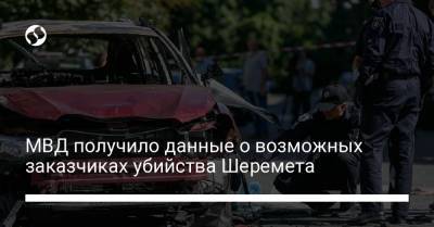 Александр Лукашенко - Павел Шеремет - Антон Геращенко - МВД получило данные о возможных заказчиках убийства Шеремета - liga.net - Белоруссия