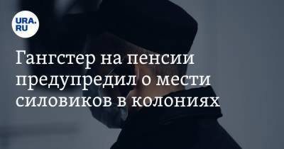 Татьяна Москалькова - Гангстер на пенсии предупредил о мести силовиков в колониях - ura.news