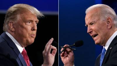 Дональд Трамп - Дэвид Пердью - Рафаэль Уорнок - Джо Байден - Байден и Трамп в понедельник выступают в поддержку кандидатов в сенаторы от Джорджии - golos-ameriki.ru - шт. Джорджия