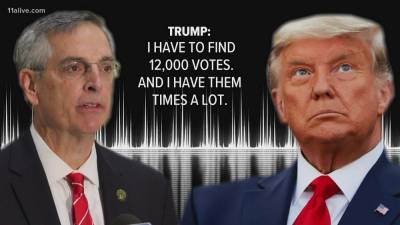 Дональд Трамп - Рэй Кристофер - Брэд Раффенспергер - Демократы требуют начать уголовное расследование против Трампа - anna-news.info - США - Washington - шт. Джорджия - Washington