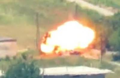 В Сирии ракетой уничтожена российская военная техника, видео - real-vin.com - Сирия - Украина - Турция