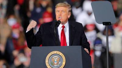 Дональд Трамп - Джо Байден - Трамп пообещал одержать победу в восьми штатах - iz.ru - США - шт. Джорджия