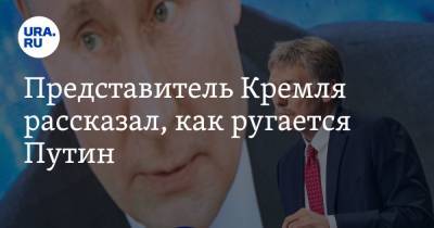Владимир Путин - Дмитрий Песков - Владимир Соловьев - Представитель Кремля рассказал, как ругается Путин - ura.news
