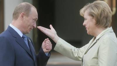 Владимир Путин - Ангела Меркель - Путин и Меркель обсудили совместное производство вакцины от COVID-19 - dp.ru