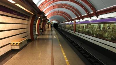 Движение на "фиолетовой" ветке метро в Петербурге останавливалось из-за задымления в перегоне - piter.tv - Санкт-Петербург - Петербург