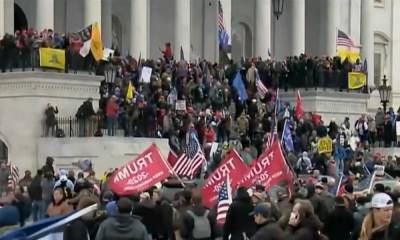 Дональд Трамп - Джо Байден - В США начался "майдан": сторонники Трампа громят Вашингтон - в ход пошла слезогонка - ukrainianwall.com - США - Вашингтон - Washington