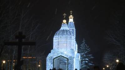 Рождество: старинная Шуя засияла тысячами огней - vesti.ru - Москва - Санкт-Петербург - Ивановская обл.