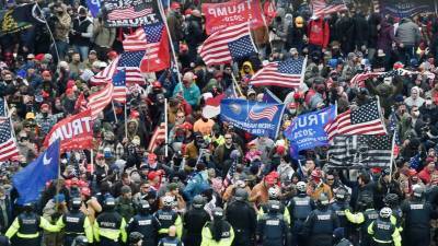 Дональд Трамп - Сторонники Трампа провели акции протеста в нескольких городах страны - golos-ameriki.ru - Вашингтон - штат Канзас