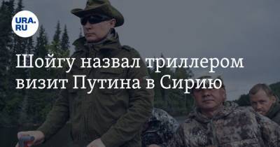 Сергей Шойгу - Владимир Путин - Башар Асад - Шойгу назвал триллером визит Путина в Сирию - ura.news - Сирия - Дамаск