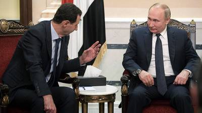 Владимир Путин - Башар Асад - Путин и Асад договорились не разглашать детали прошлогоднего визита в Сирию - iz.ru - Сирия - Дамаск
