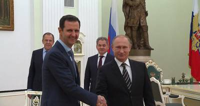 Сергей Шойгу - Владимир Путин - Башар Асад - Шойгу назвал подготовку визита Путина в Дамаск "триллером похлеще голливудского" - ru.armeniasputnik.am - Сирия - Дамаск