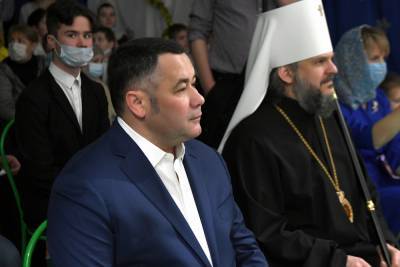 Игорь Руденя - Учеников Тверской епархиальной школы поздравил с Рождеством губернатор Игорь Руденя - tver.mk.ru - Тверь