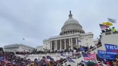Владимир Зеленский - Зеленский назвал беспорядки в США беспрецедентным насилием - piter.tv - США - Вашингтон