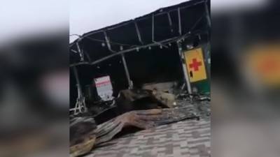 Ларек с шаурмой взорвался на рынке в Ростове-на-Дону - vesti.ru - Ростов-На-Дону