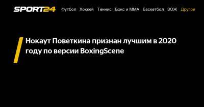 Александр Поветкин - Уайт Диллиан - Нокаут Поветкина признан лучшим в 2020 году по версии BoxingScene - sport24.ru - Англия