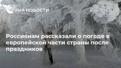 Роман Вильфанд - Россиянам рассказали о погоде в европейской части страны после праздников - ria.ru - Москва - Россия
