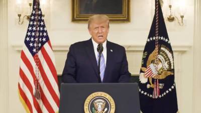 Дональд Трамп - Джо Байден - Трамп публично признал поражение и осудил беспорядки - news-front.info - США