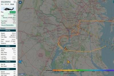 «Черные ястребы» начали патрулировать небо над Вашингтоном - mk.ru - Вашингтон - county Black Hawk