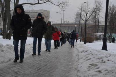 В Москве объявлен «желтый» уровень погодной опасности из-за гололедицы - argumenti.ru - Москва - Московская обл.