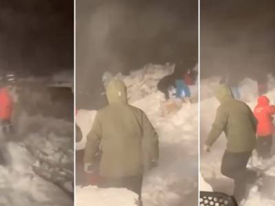 На горнолыжном курорте в России снежная лавина сошла на домики с туристами - unn.com.ua - Красноярский край - Киев - Норильск