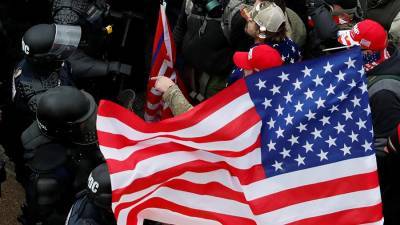 Дональд Трамп - Задержанную в ходе беспорядков в США русскоговорящую женщину отпустили - iz.ru - США - Молдавия