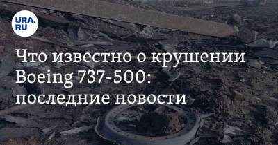 Владимир Путин - Что известно о крушении Boeing 737-500: последние новости - ura.news - Индонезия