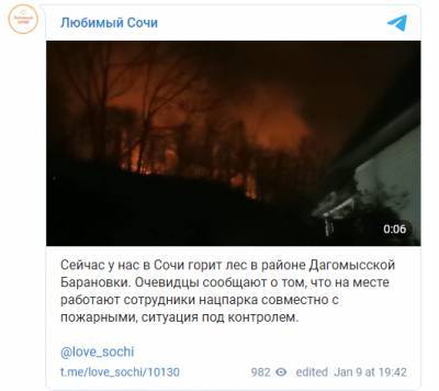 Алексей Копайгородский - Сочинец оштрафован за пожар рядом с аэропортом - kavkaz-uzel.eu - Сочи - Краснодарский край - Алексей