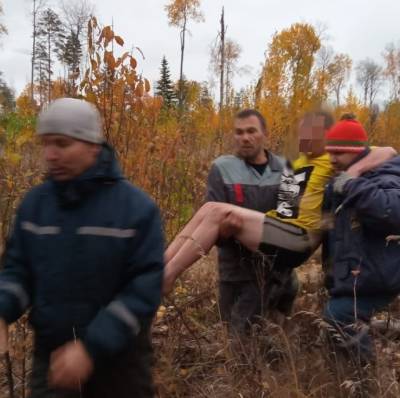 Совершили невозможное: как спасатели Прилузья отыскали раздетого в лесу человека, убежавшего в "белой горячке" три дня назад - komiinform.ru - респ. Коми