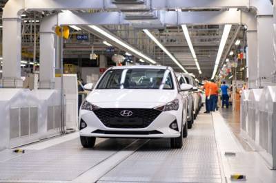 Петербургский завод Hyundai за 9 месяцев увеличил производство на 20% - autostat.ru - Россия - Санкт-Петербург