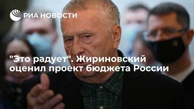 Владимир Жириновский - Жириновский: ЛДПР радует, что почти треть бюджета России уйдет на социальные расходы - smartmoney.one - Россия