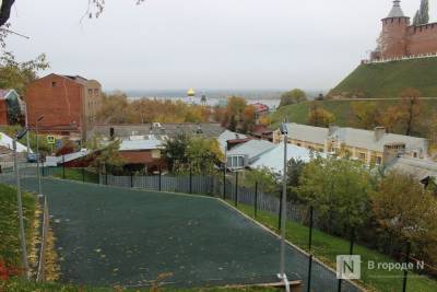 Спортивная площадка с видом на Нижегородский кремль откроется в середине октября - vgoroden.ru - Россия - Нижегородская обл. - Нижний Новгород - Благоустройство