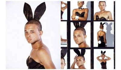 «Вышел зайчик на крыльцо»: символ Playboy — темнокожий мальчик в корсете - eadaily.com - Нью-Йорк
