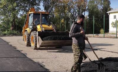 В Смоленске работы по благоустройству сквера у ДК «Сортировка» вышли на финальную стадию - rabochy-put.ru - Смоленск