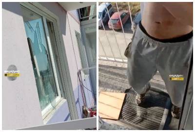 Пьяный сосед перелез на балкон к молодой девушке в Новосибирске - sib.fm - Новосибирск - район Кировский, Новосибирск