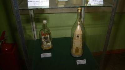 В Пензе открылась выставка миниатюр в бутылках - penzainform.ru - Пенза