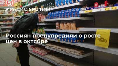РИА Новости: по расчетам аналитиков, годовая инфляция возрастет до 7,5 процента по итогам октября - smartmoney.one - Россия