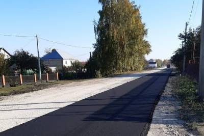 В одном из посёлков Токарёвского района асфальтируют дороги - tambov.mk.ru - Тамбовская обл.