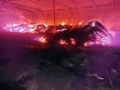 В Смоленской области в пожаре сгорело 40 тонн угля - rabochy-put.ru - Смоленская обл. - район Сафоновский