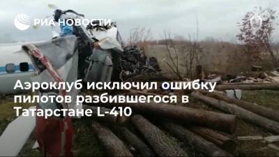 Аэроклуб заявил, что экипаж упавшего в Татарстане L-410 был опытным, а самолет исправен - ria.ru - Россия - респ. Татарстан - Казань